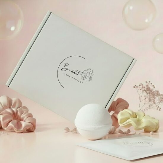 Rózsaszín “It’s a Girl” Mini Mama Box – Egy kis énidő ajándékba